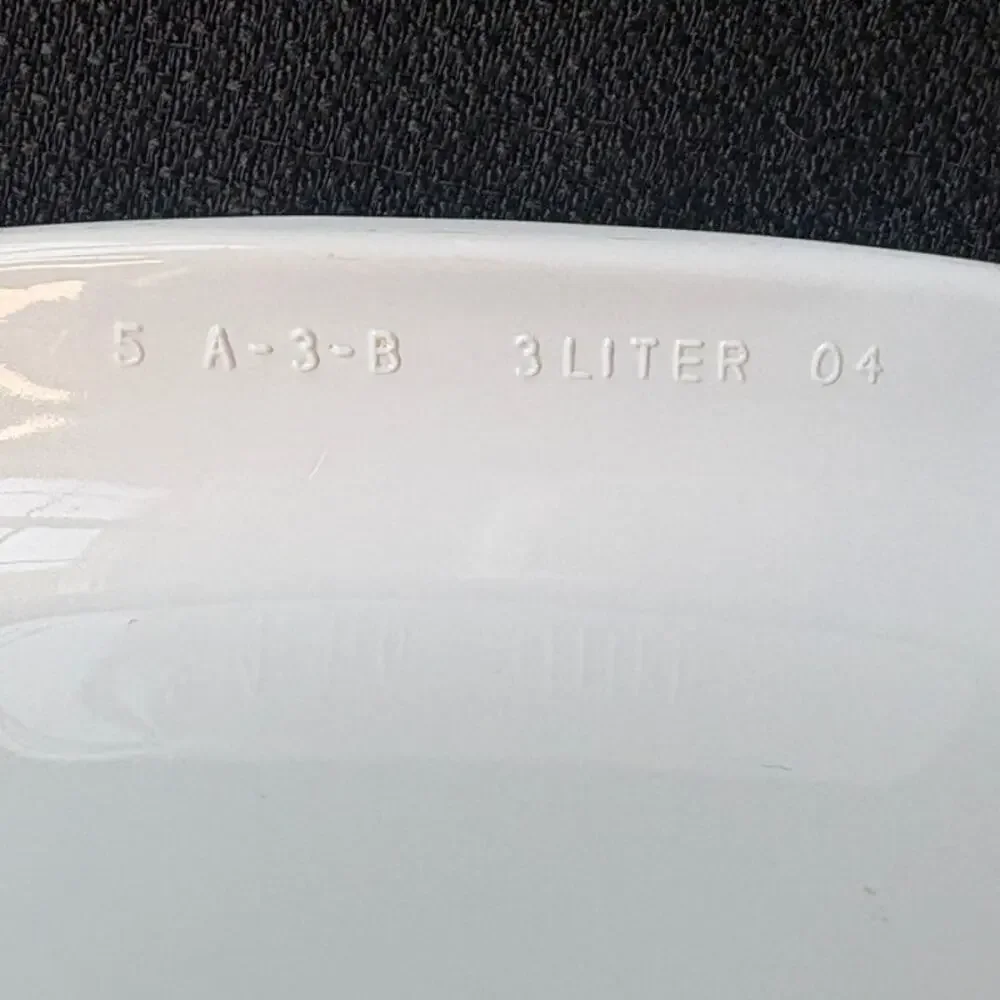 Corning Ware Peach Floral Casserole Dish 3 Liter 5-A-3-B